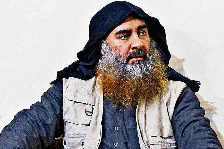 Abu Bakr al-Baghdadi was targetted by US special forces last month (Picture: US Department of Defense).
