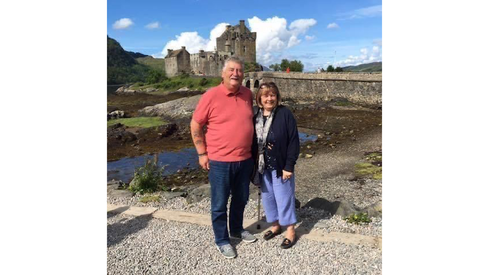 Andrew and Sue the lovebirds met at Edinburgh Tattoo 1971 11022021 CREDIT stripe communications