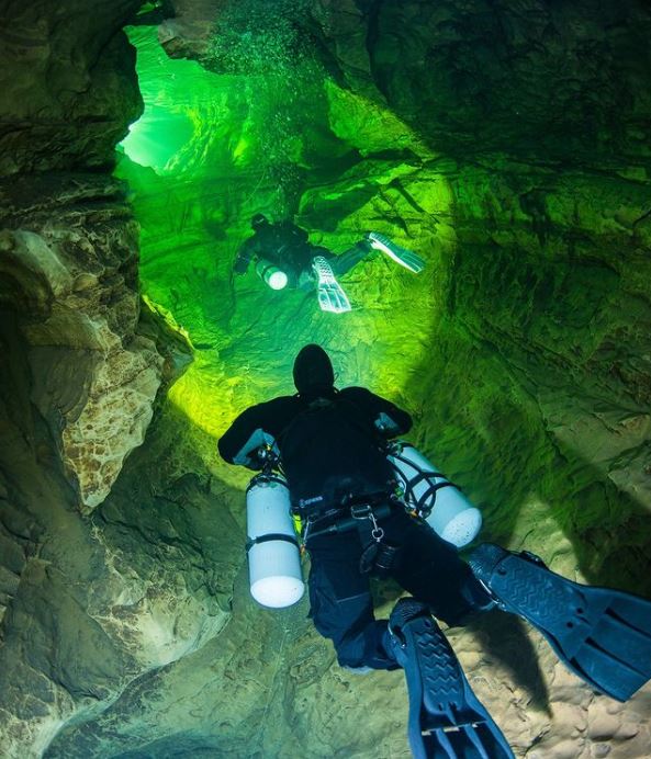 Andy Torbet British Army veteran stuntman adventurer outdoorsman skydiver cave diver CREDIT Rich Stevenson