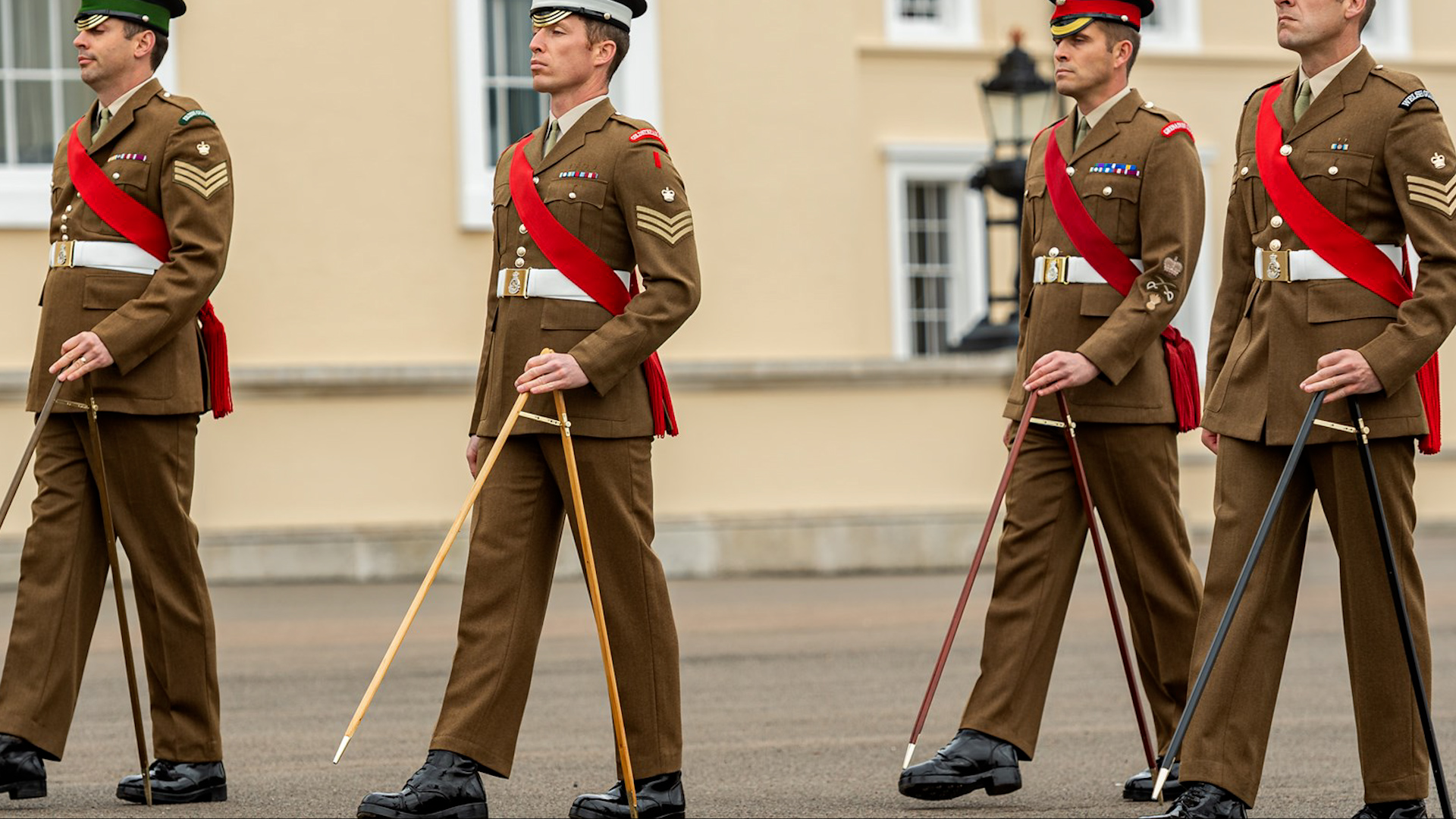 Annual Pace Sticking Competition Sandhurst 131020 CREDIT ARMY