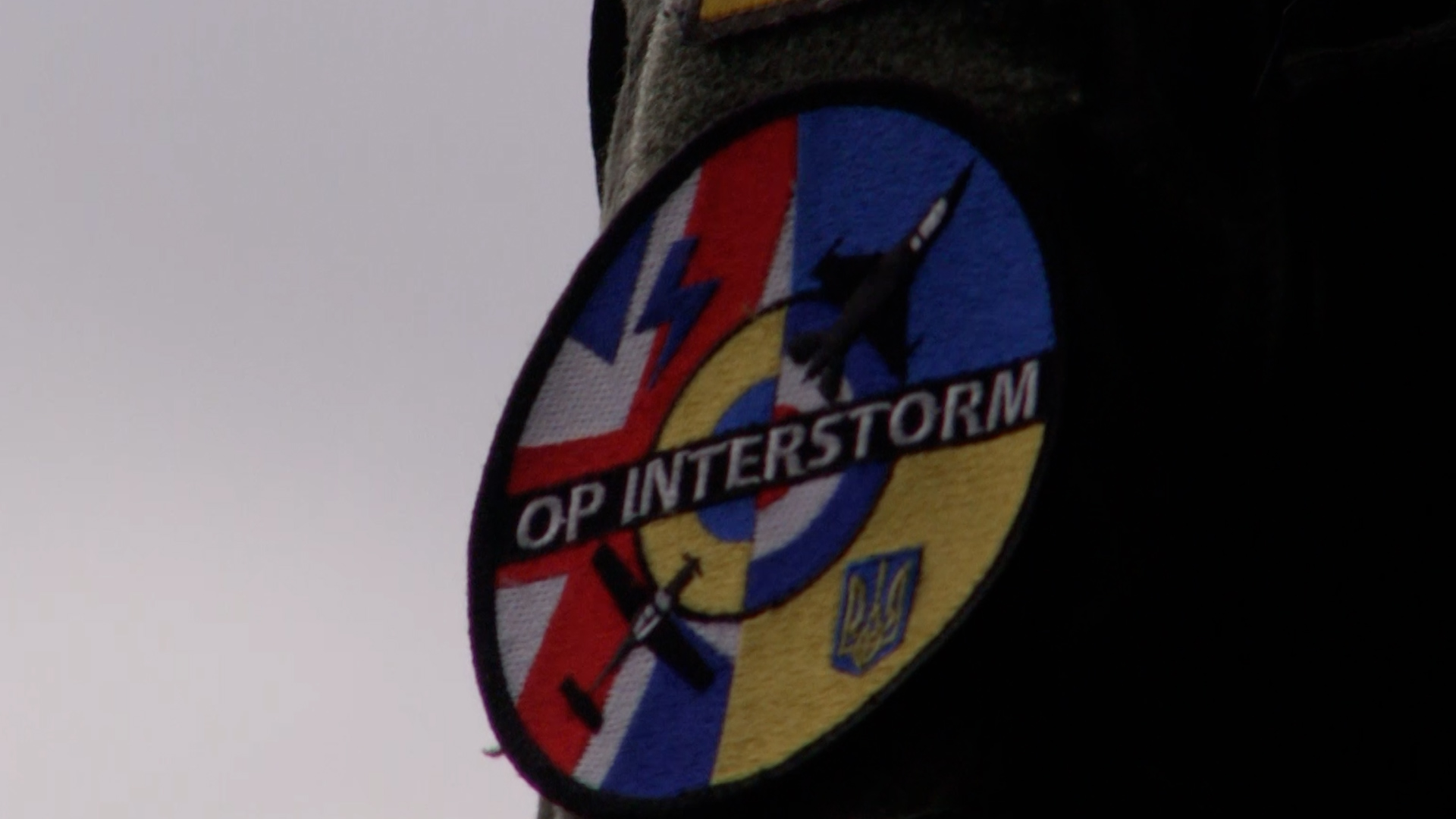 Anon Ukrainian pilots graduate RAF training Op Interstorm patch 231024 CREDIT BFBS