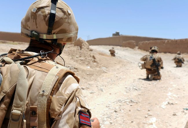 Anonymous troops Afghanistan