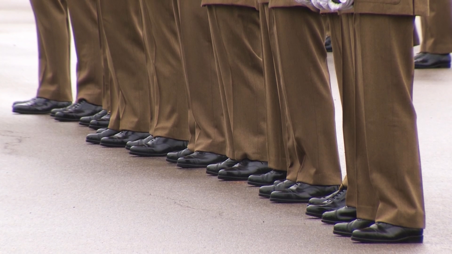 Anonymous Army recruits