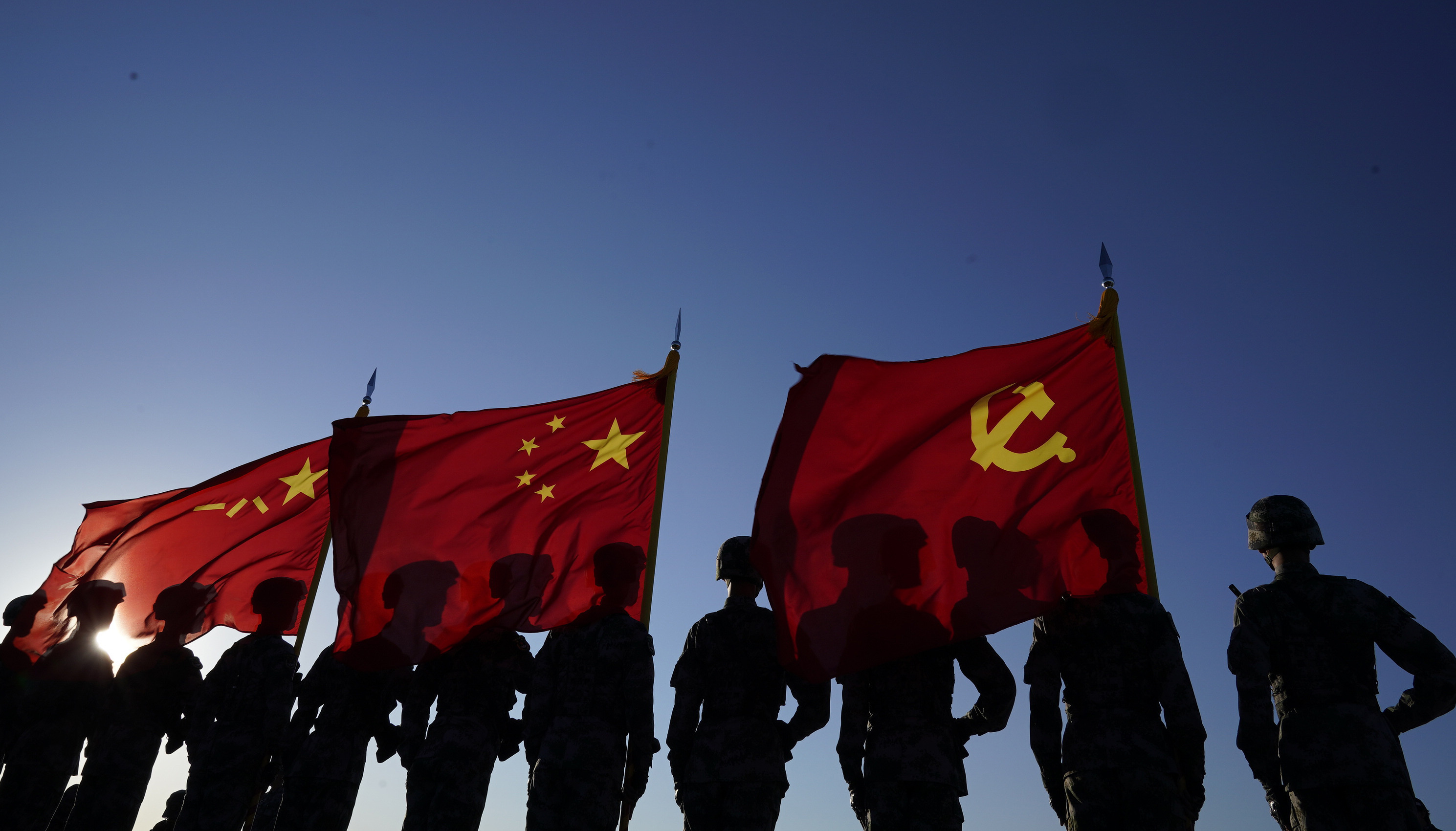 Mr Stoltenberg also warned China is "becoming a more and more important military power" (Picture: PA).