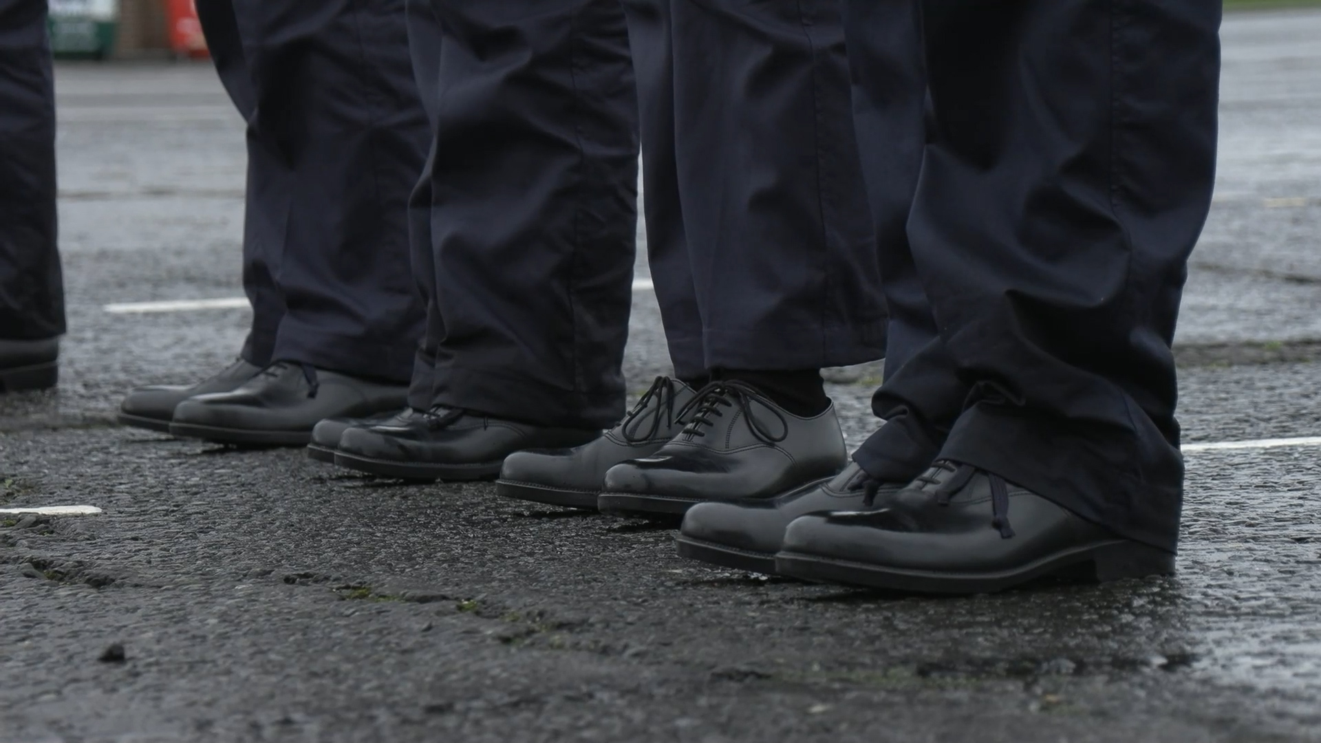 Royal Navy recruits