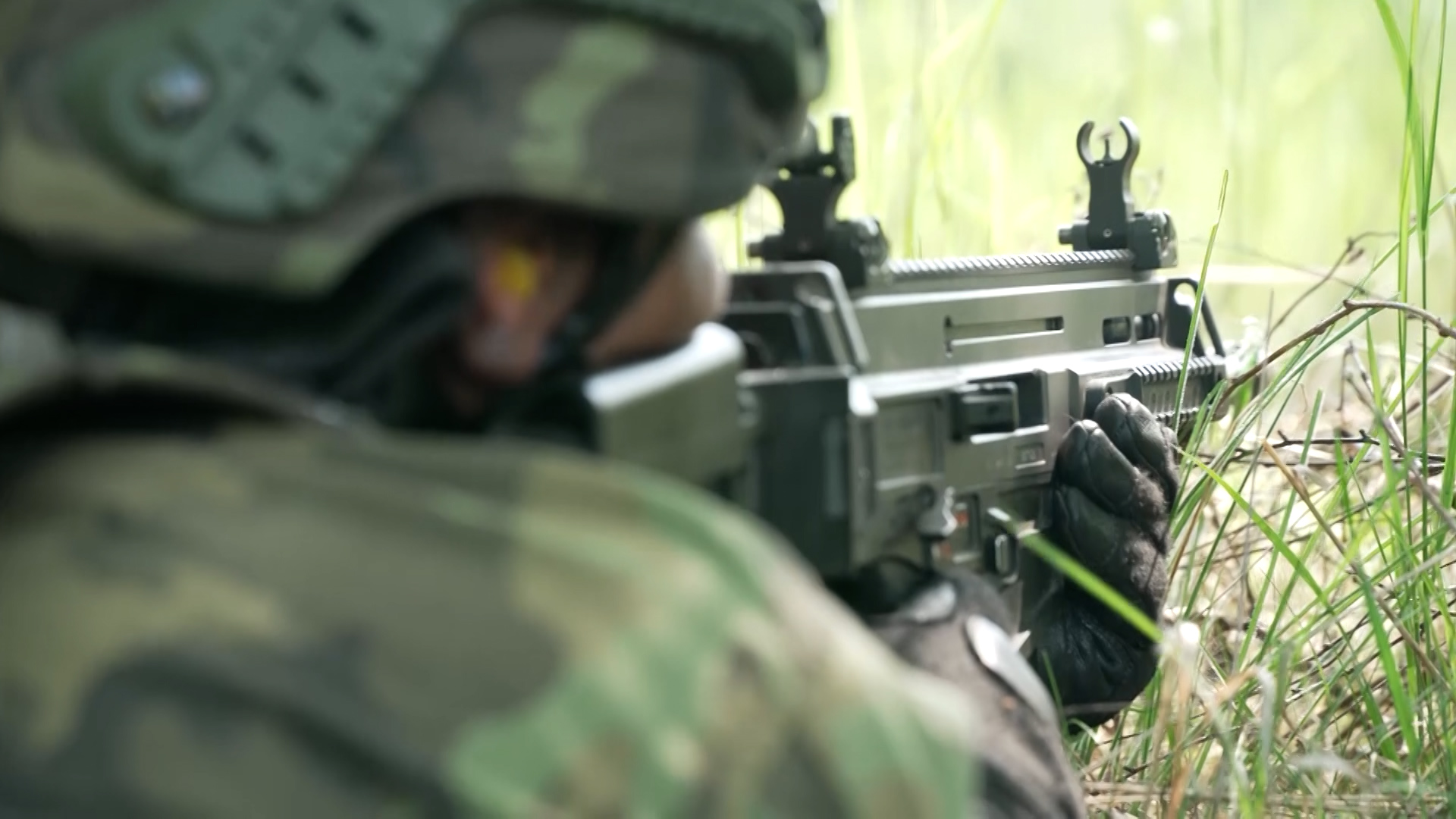 Anonymous soldier training with the British-Czech British Military Advisory Training Team, located in the Czech Republi