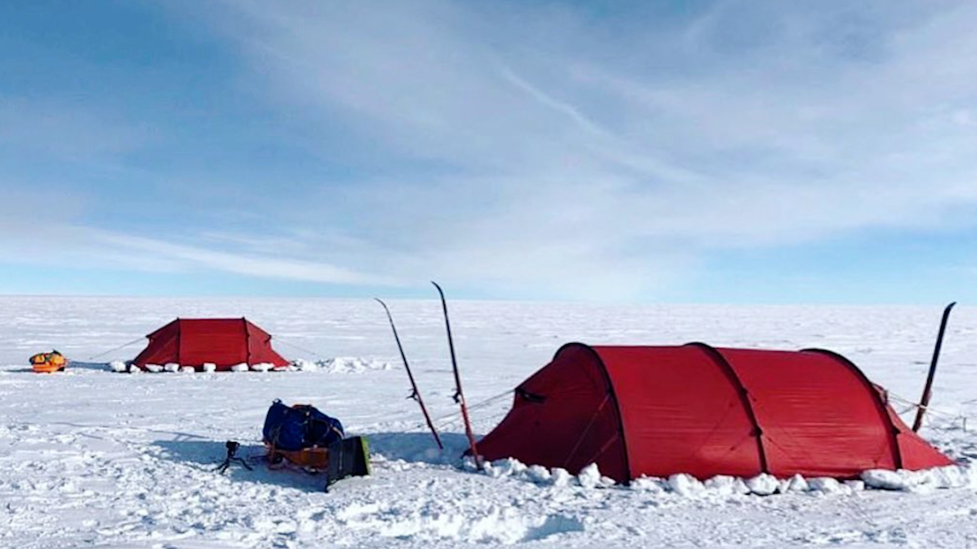 Antarctic expedition team are closing in on the South Pole 07012023 CREDIT Inspire 22 Insta