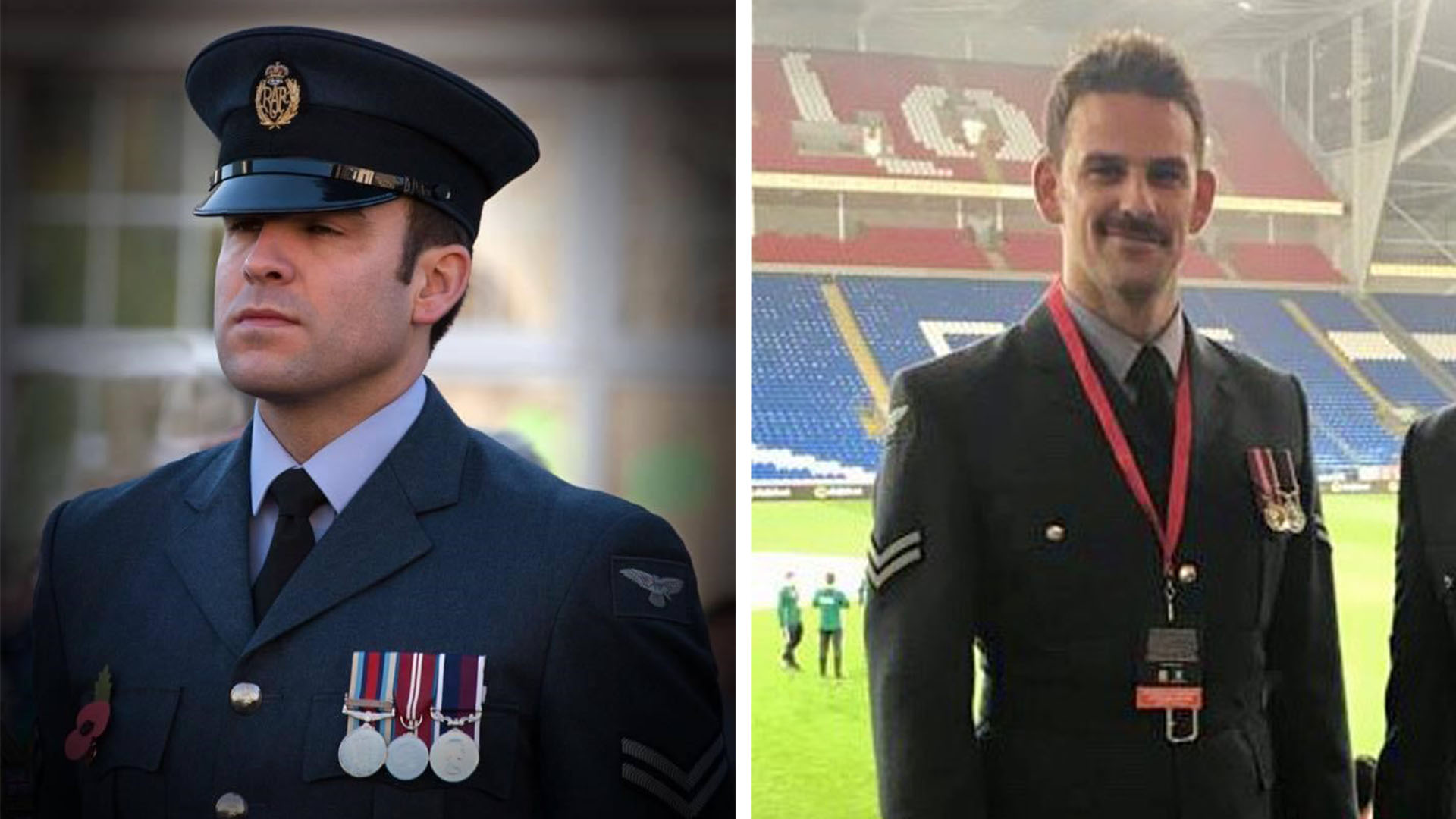 Coporal Michael Hard and Corporal Anthony Hard. Credit Brain Tumour Research