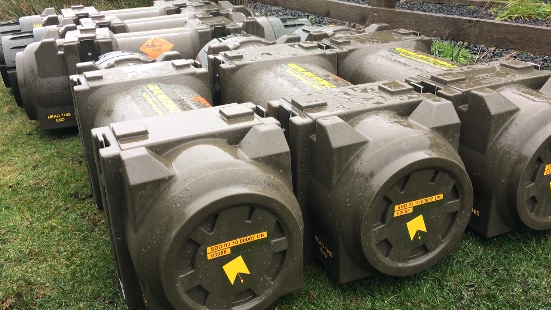 Anti Tank missiles 291118 CREDIT BFBS