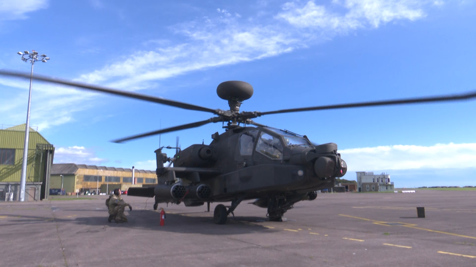 The Apache AH1 Attack Helicopter is one of the British Army's most advanced pieces of equipment.