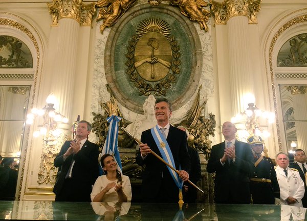 Mauricio Macri, Argentina&#039;s new President