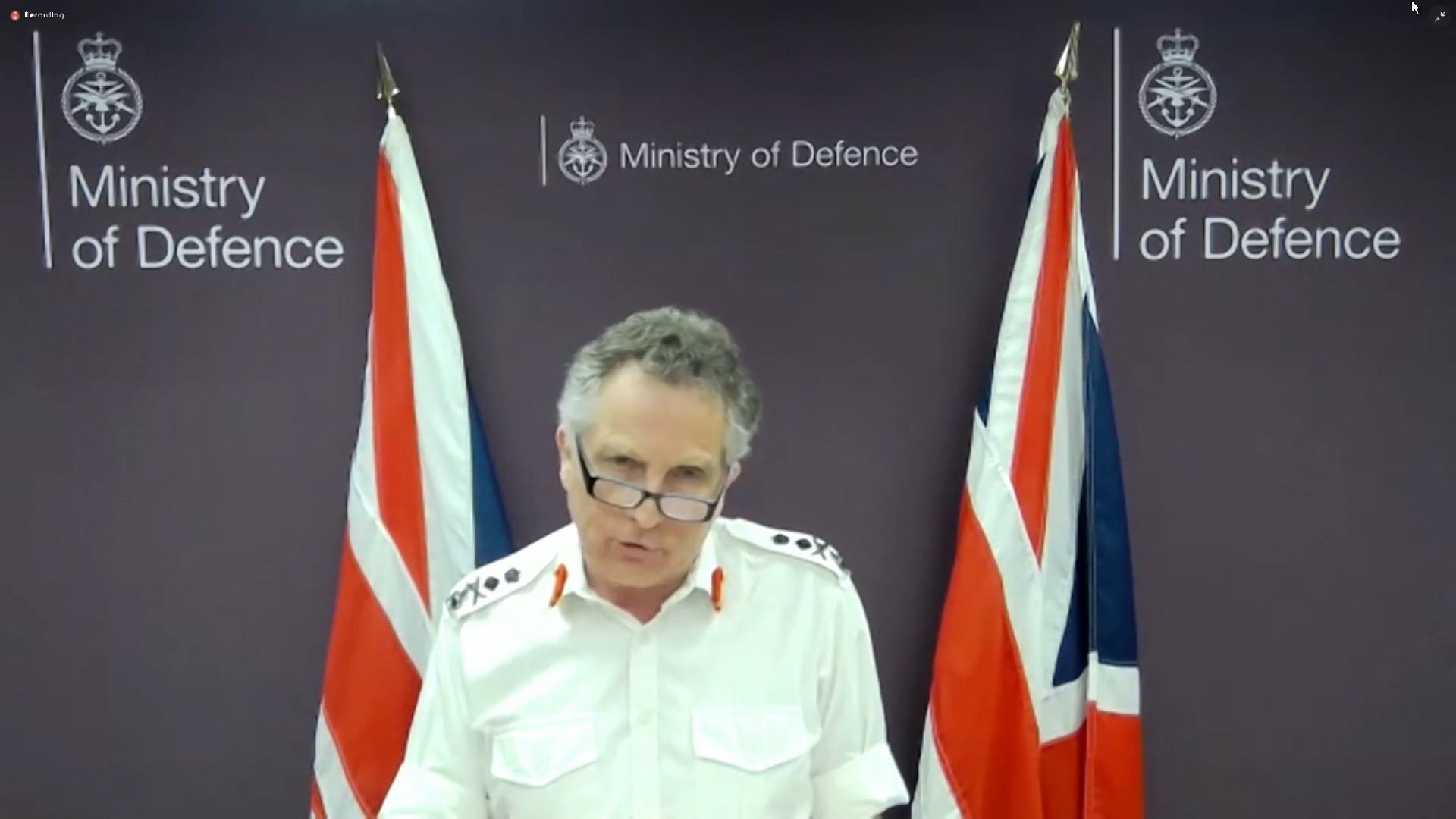 General Sir Nick Carter made the comments in a speech to the International Institute for Strategic Studies (Picture: IISS).