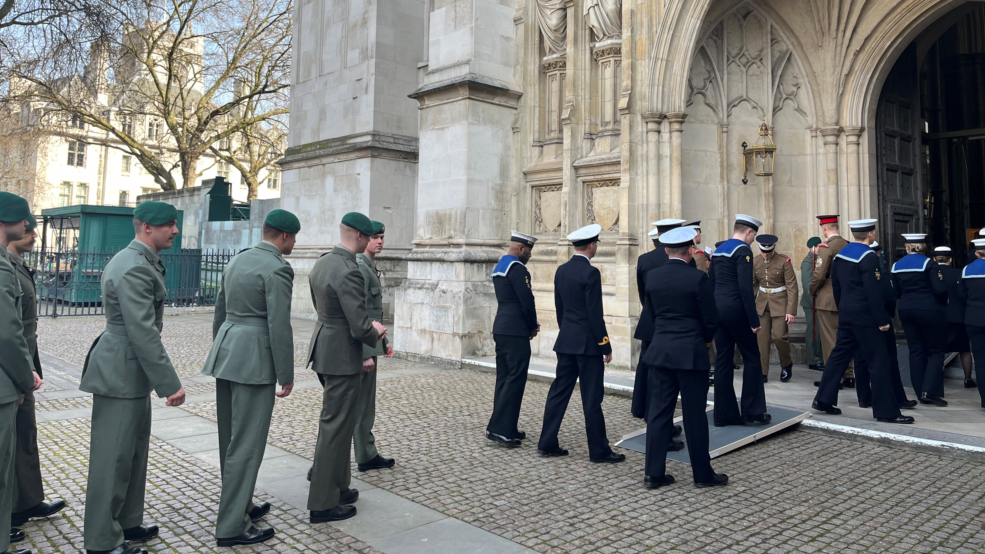 Armed Forces paid Tribute to Dame Vera Lynn at Westminster Abbey 21032022 BFBS.jpeg