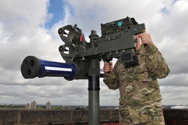 Armed Forces personnel set up a number of High Velocity Missiles (HVM) across several locations in London as part of the Olympic Security measures