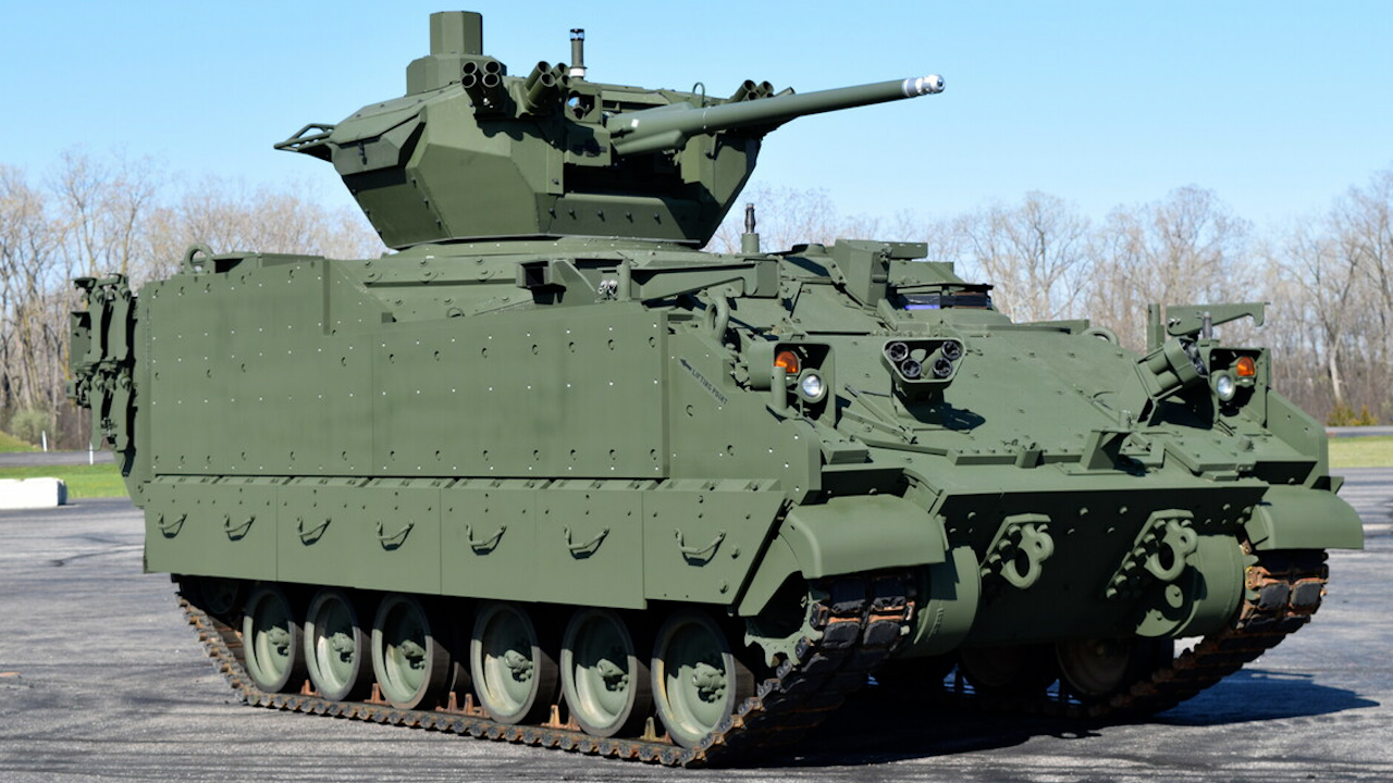 The Armored Multi-Purpose Vehicle prototype Medium Caliber Weapon System will be used by the US Army Stryker Brigade Combat Teams (Picture: BAE Systems)