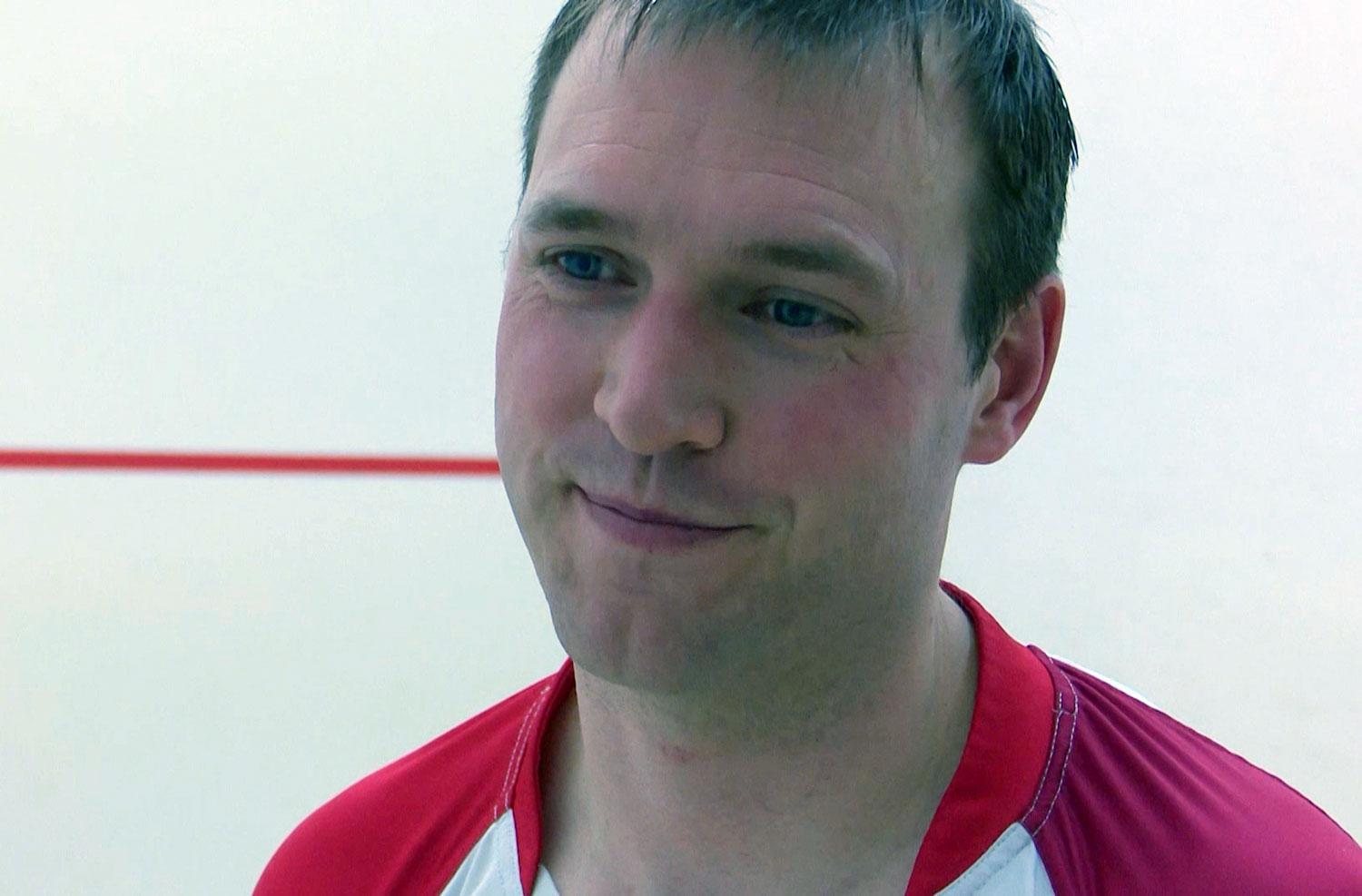 British Army 2017 squash champion Sam Miller