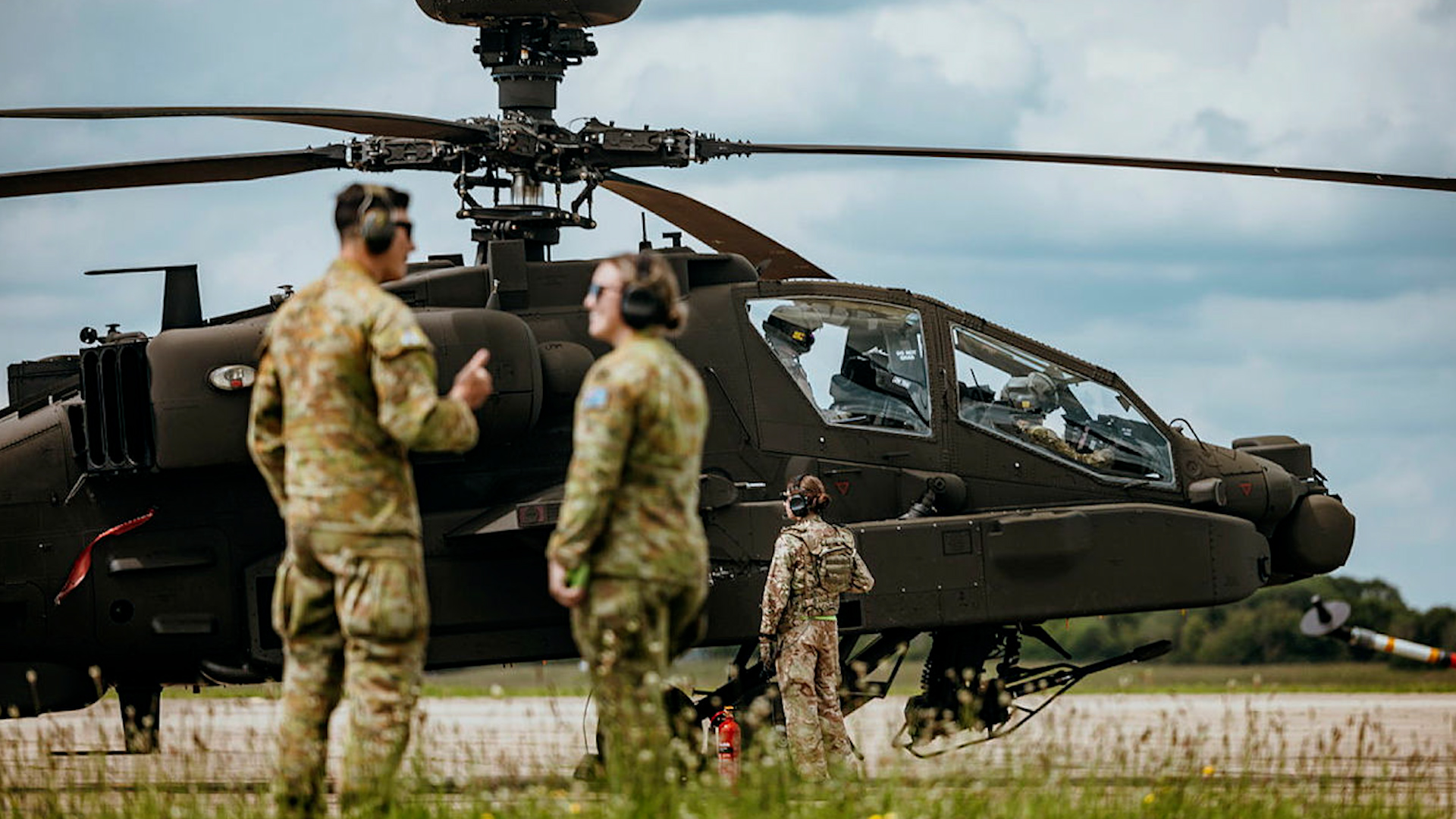 The Army Air Corps is now operating the new AH-64E variant of the Apache - and has switched to its US designation (Picture: MOD)