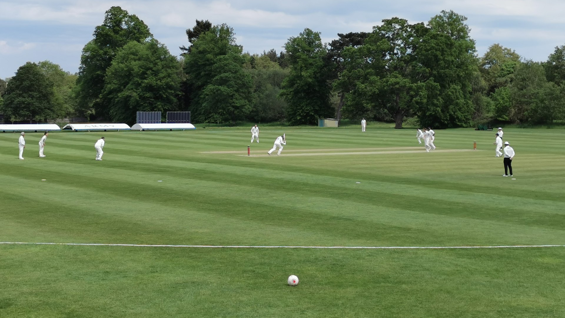 Army Cricket vs Stragglers of Asia
