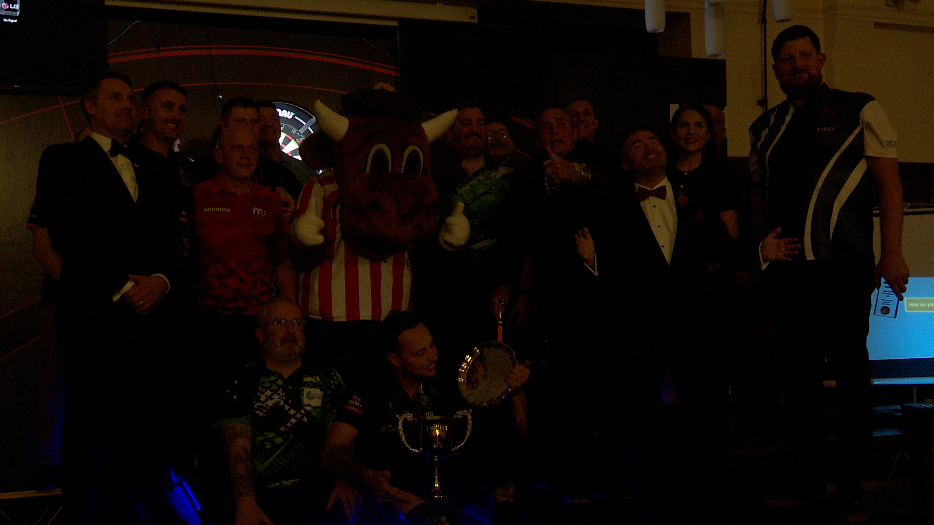 Jack Fuller beat Brett Morgan-Williams to win the Army Darts title after both finalists fought back from 3-0 down in their semi-finals (Picture: BFBS)