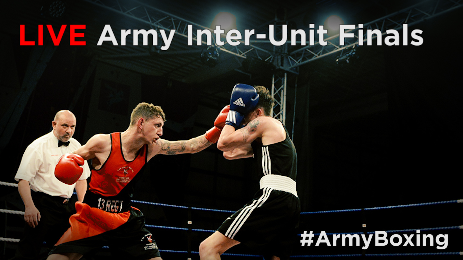British Army InterUnit Boxing finals