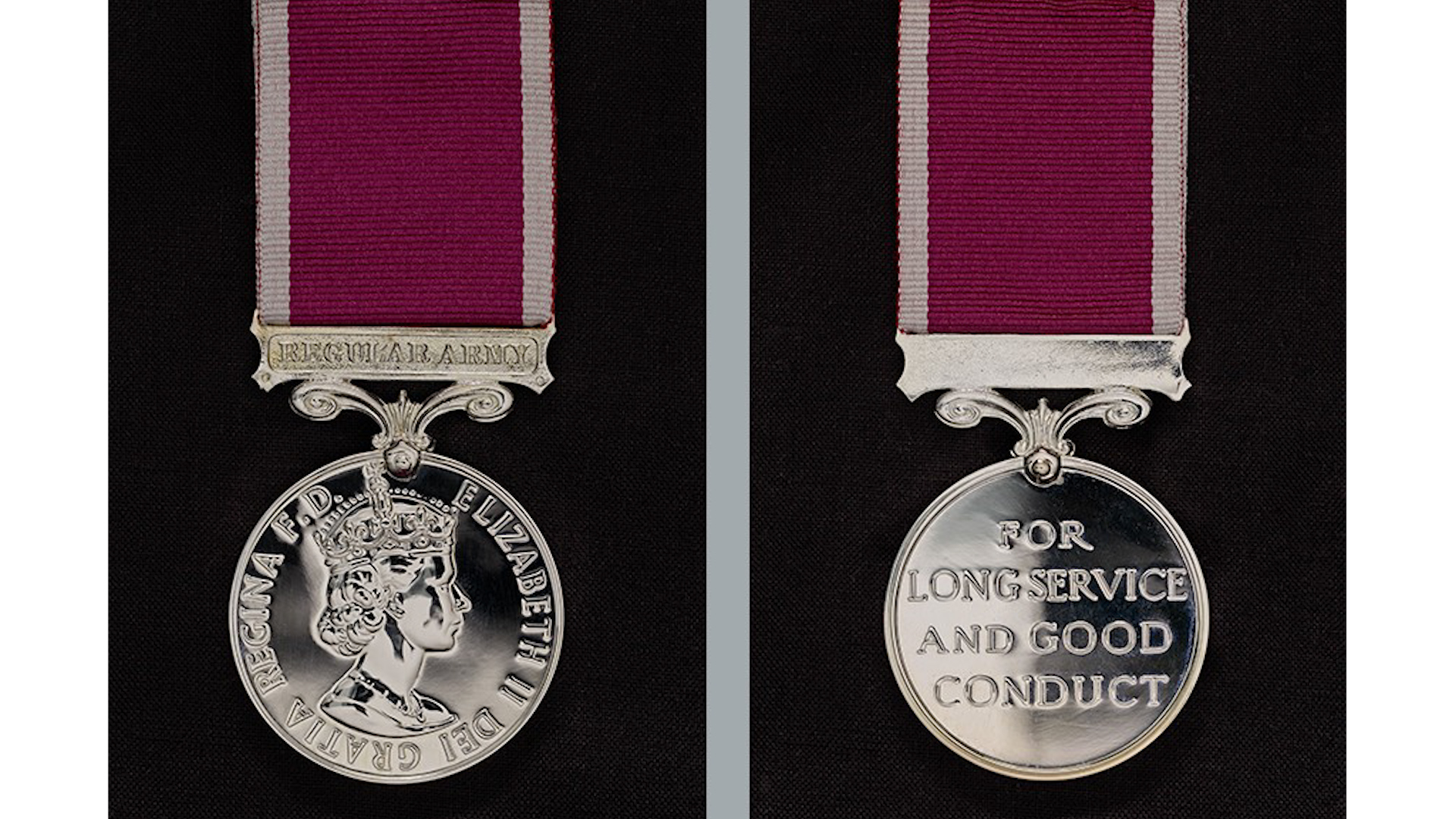 The Army Long Service and Good Conduct Medal (Picture: MOD).