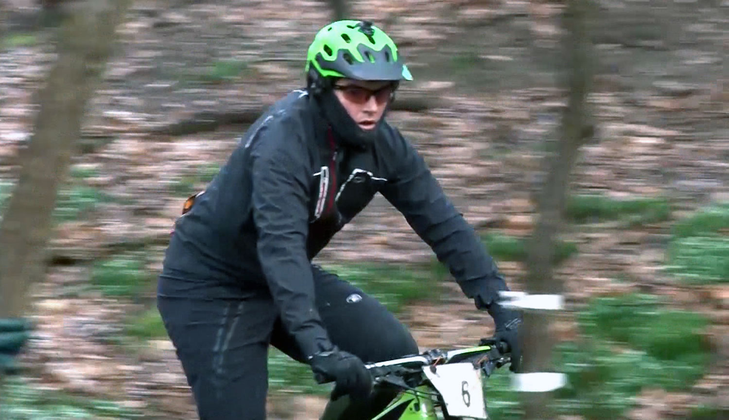 British Army mountain biking competition