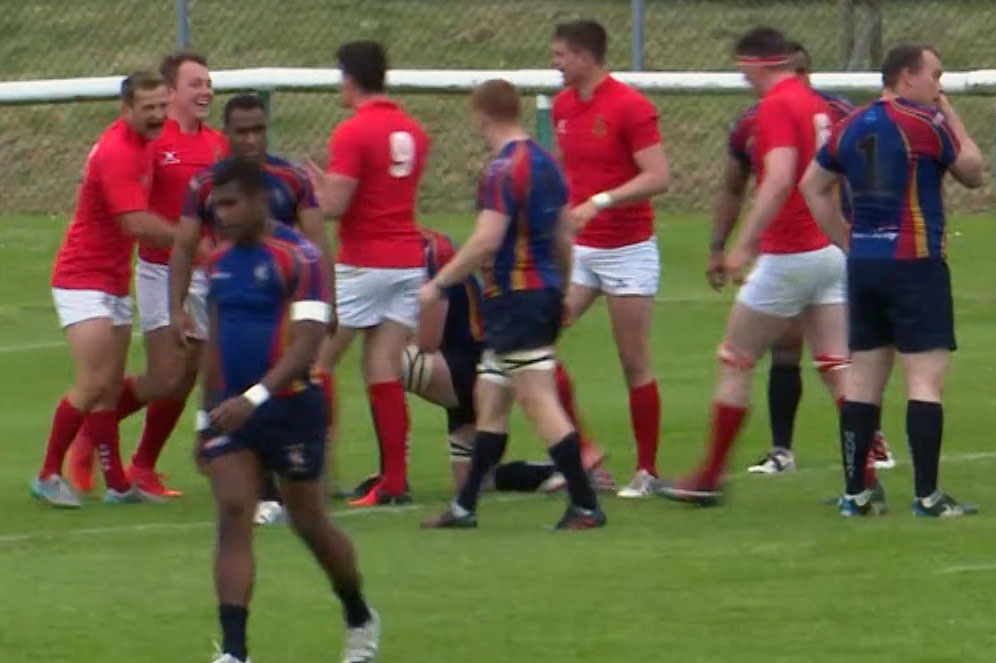 British Army rugby finals 2018