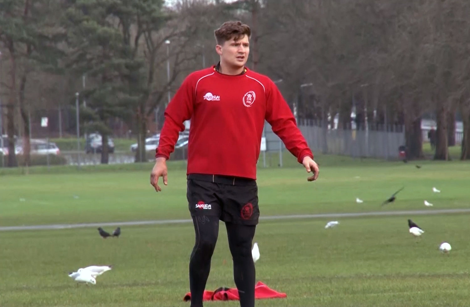 Army Rugby Union fly-half James Dixon