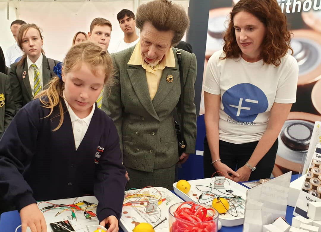 Army STEM event 2019 Sandhurst military academy with HRH the Princess Royal Credit BFBS 30.09.19