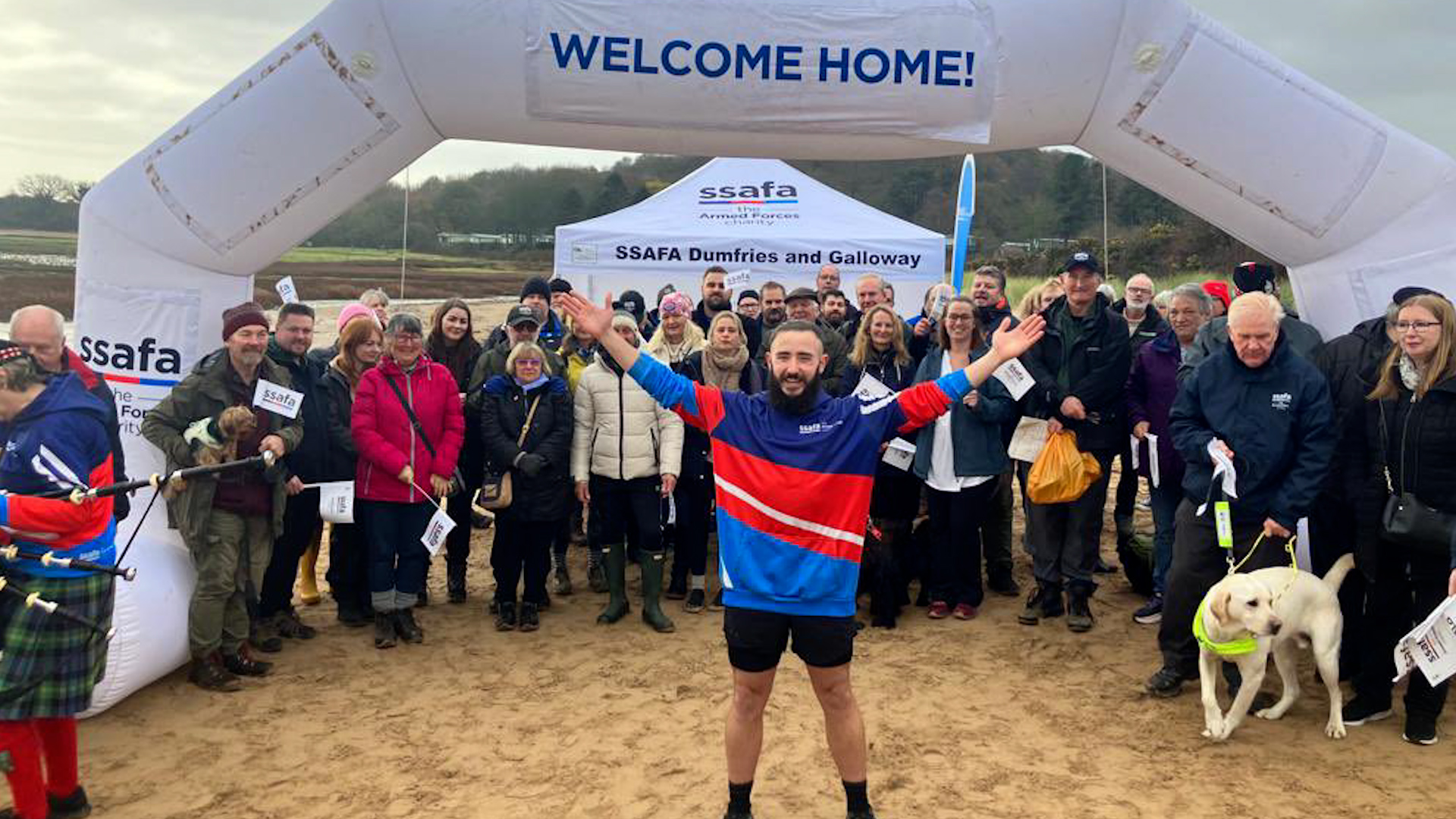 Army Vet Dan McNeil completes walk of UK coastline