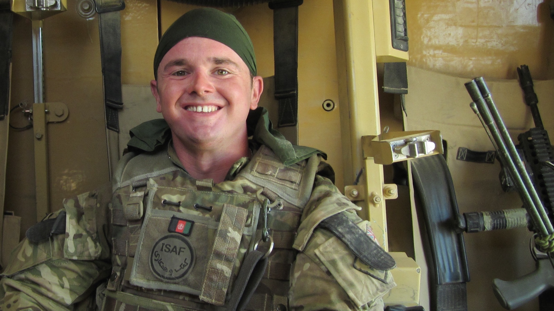 Army Veteran Alex McLeod - CREDIT Alex McLeod