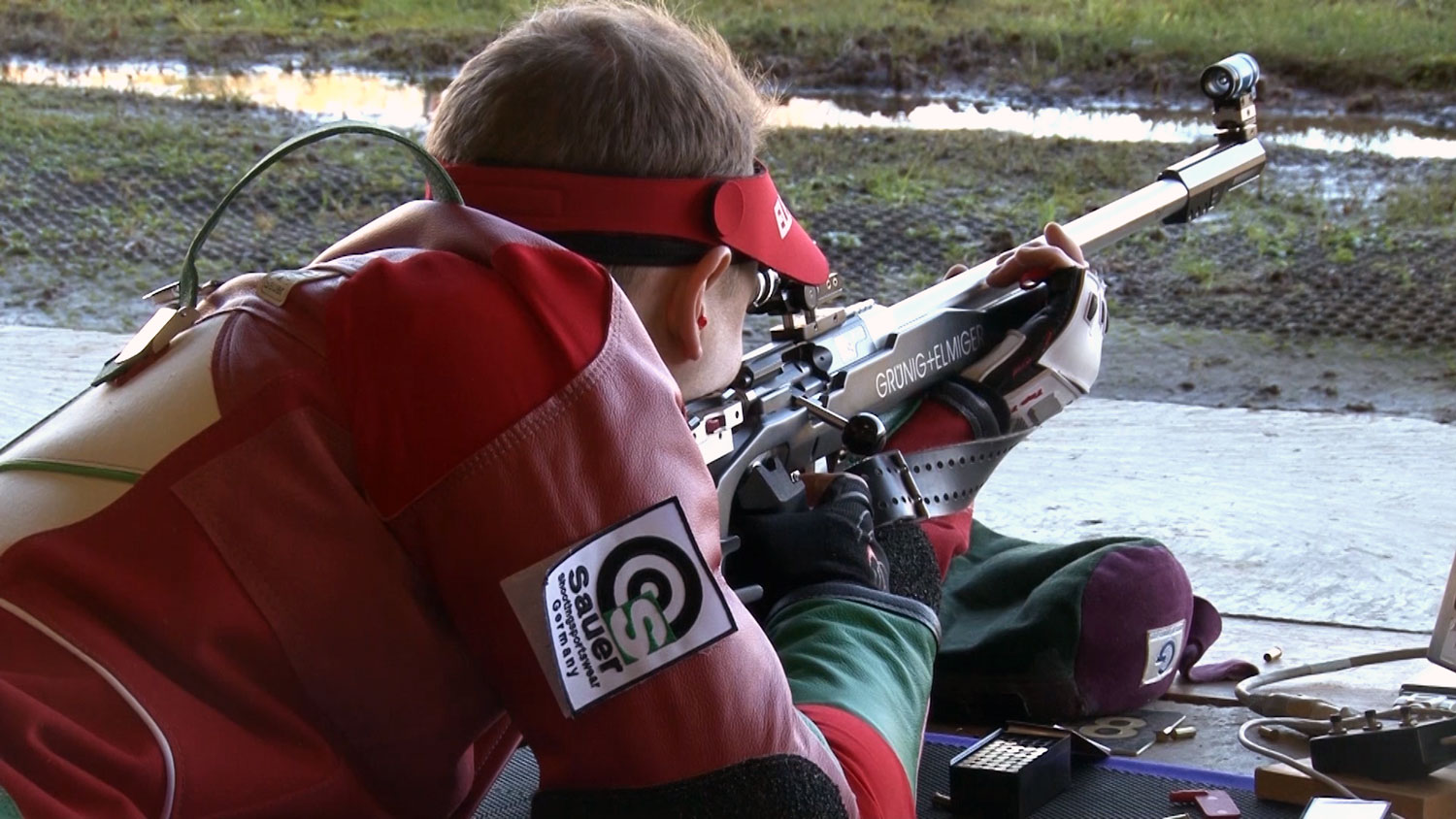 British Army Wales Commonwealth Games 2018 shooter Mike Bamsey