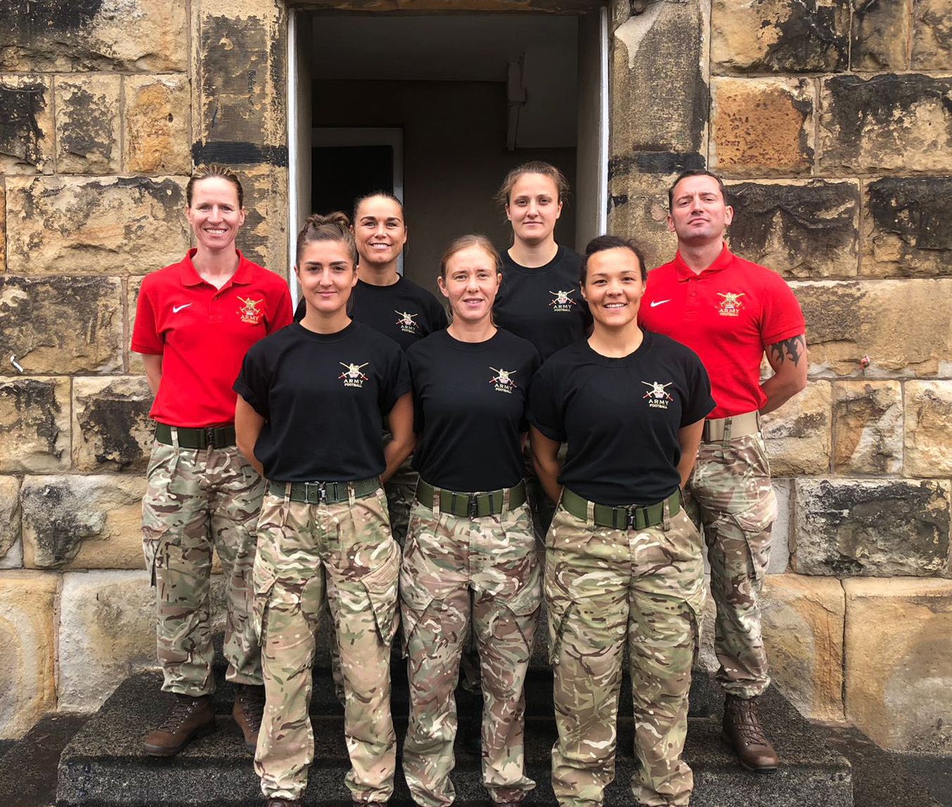 Army Women's Football Team Staff
