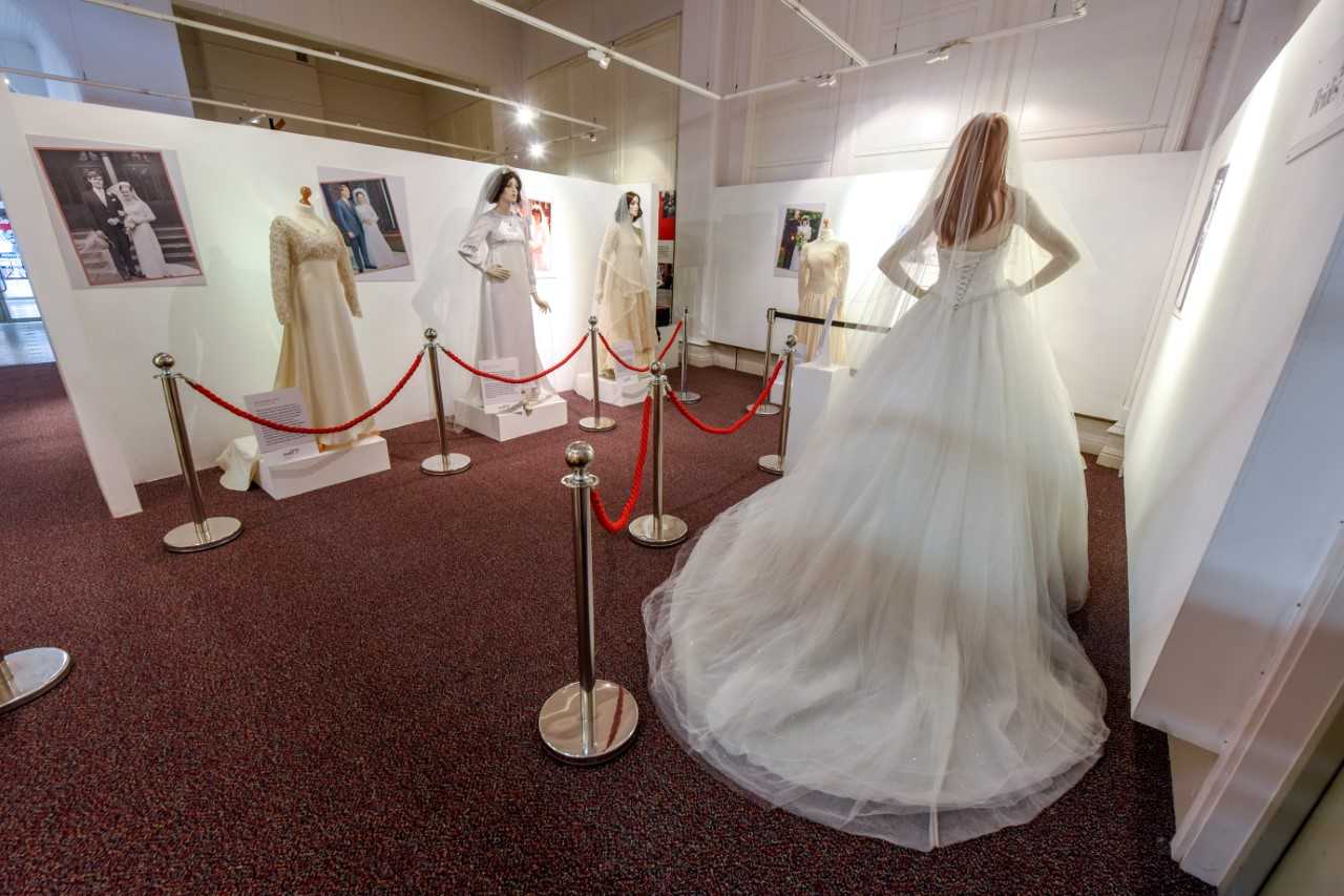 Nine dresses are included in the exhibition (Picture: Fusilier Museum).