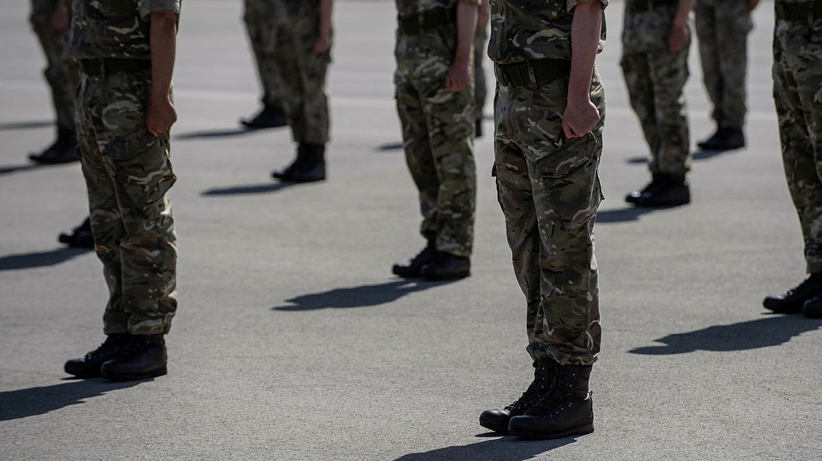Army recruits on parade at Army Training Centre Pirbright 28052020 CREDIT MOD Crown Copyright