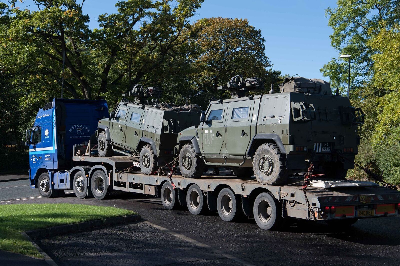 Army trucks