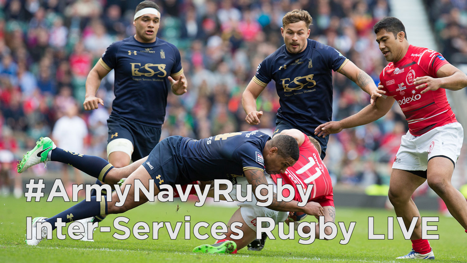 UK Army v Navy rugby match 2017