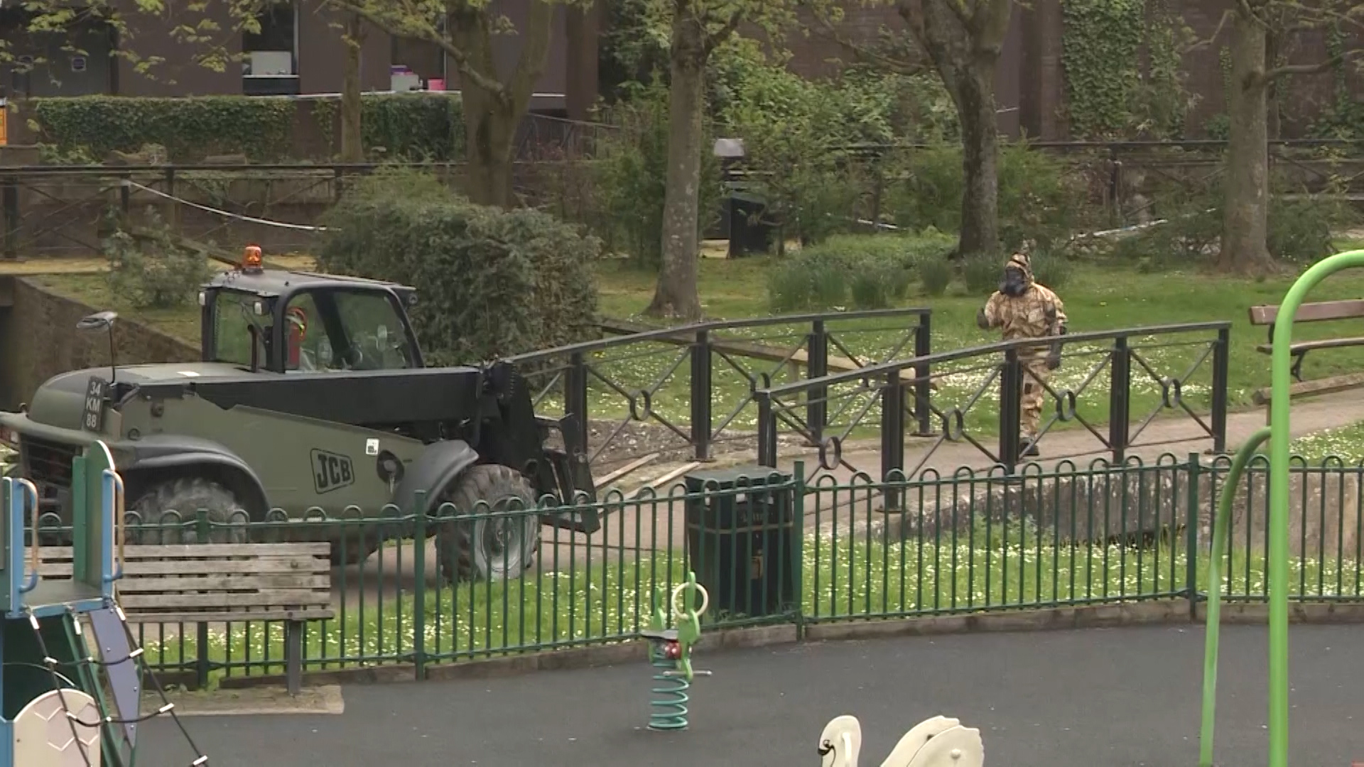 Army Trucks Start Clean-Up Operation In Salisbury 240418
