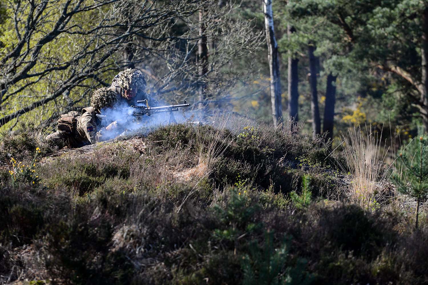 Coldstream Guards Test Their Skills