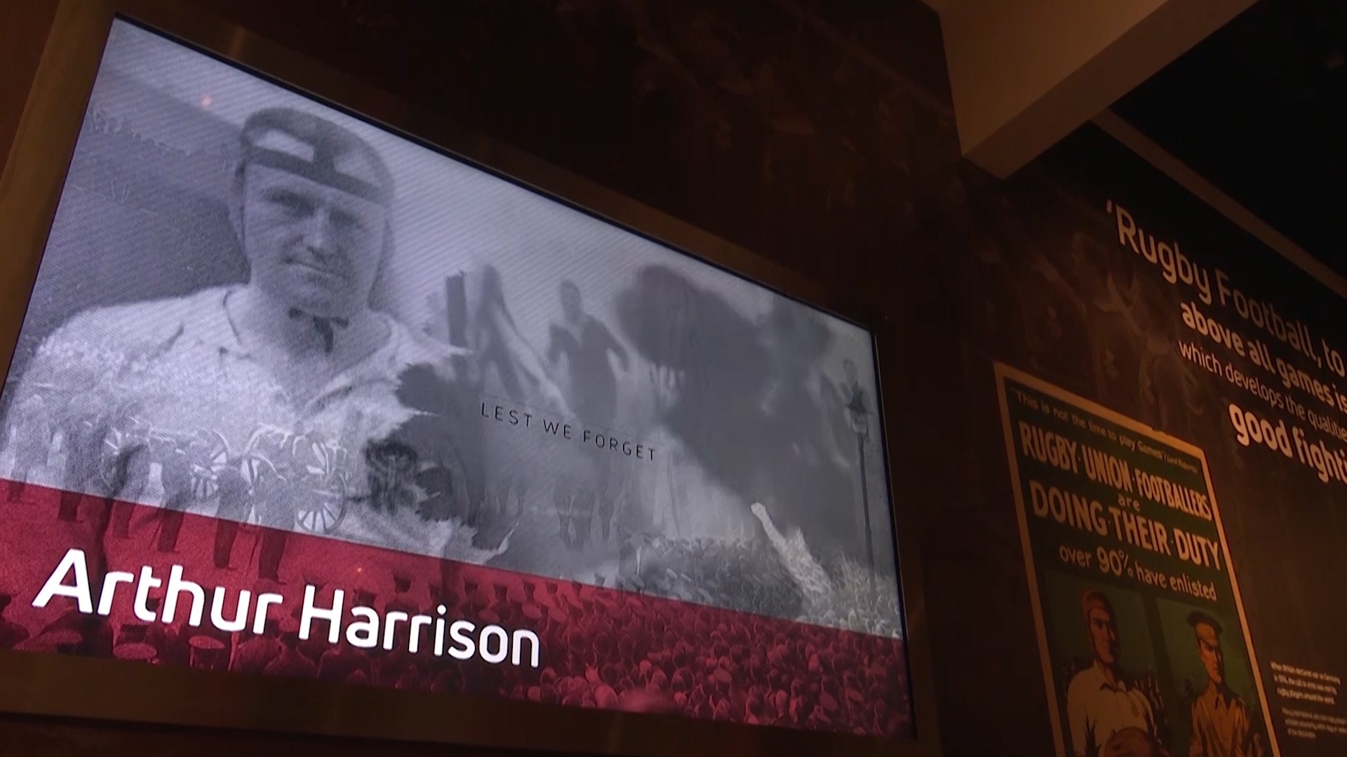 Arthur Harrison tribute.