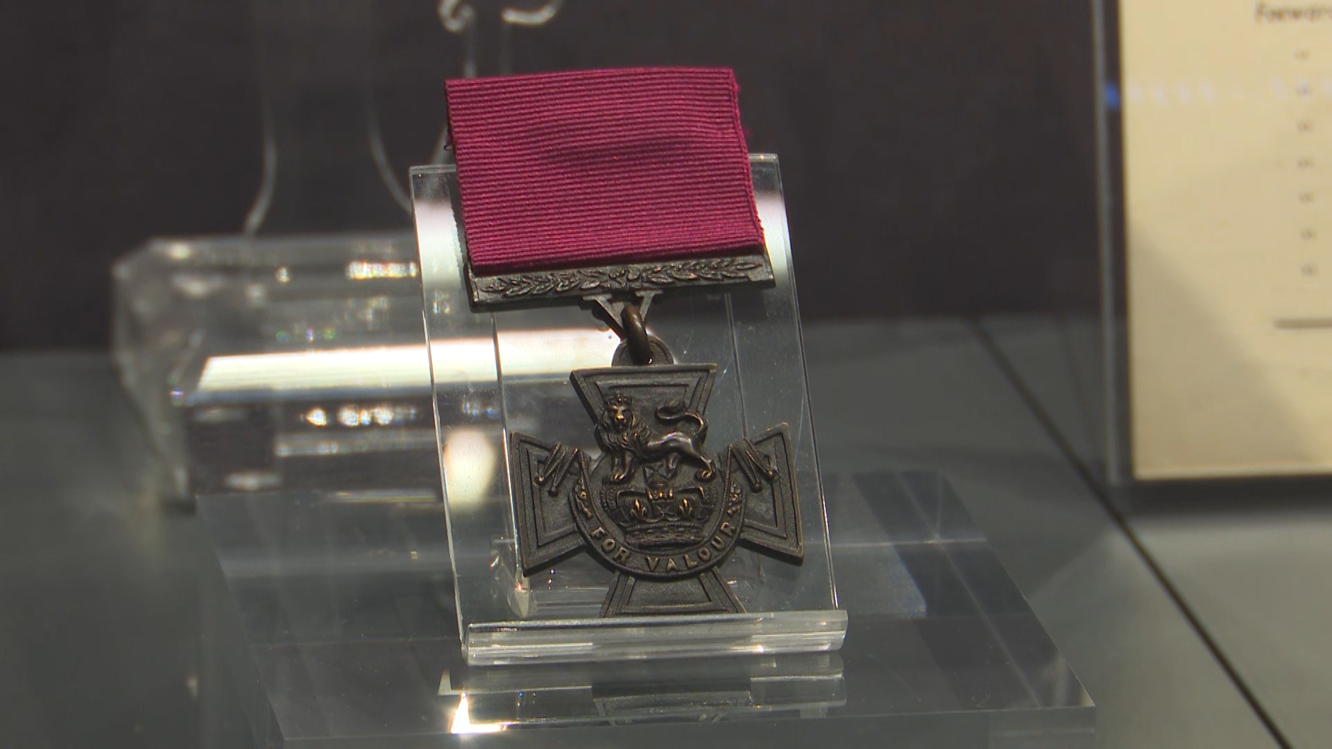 Mr Harrison's Victoria Cross.