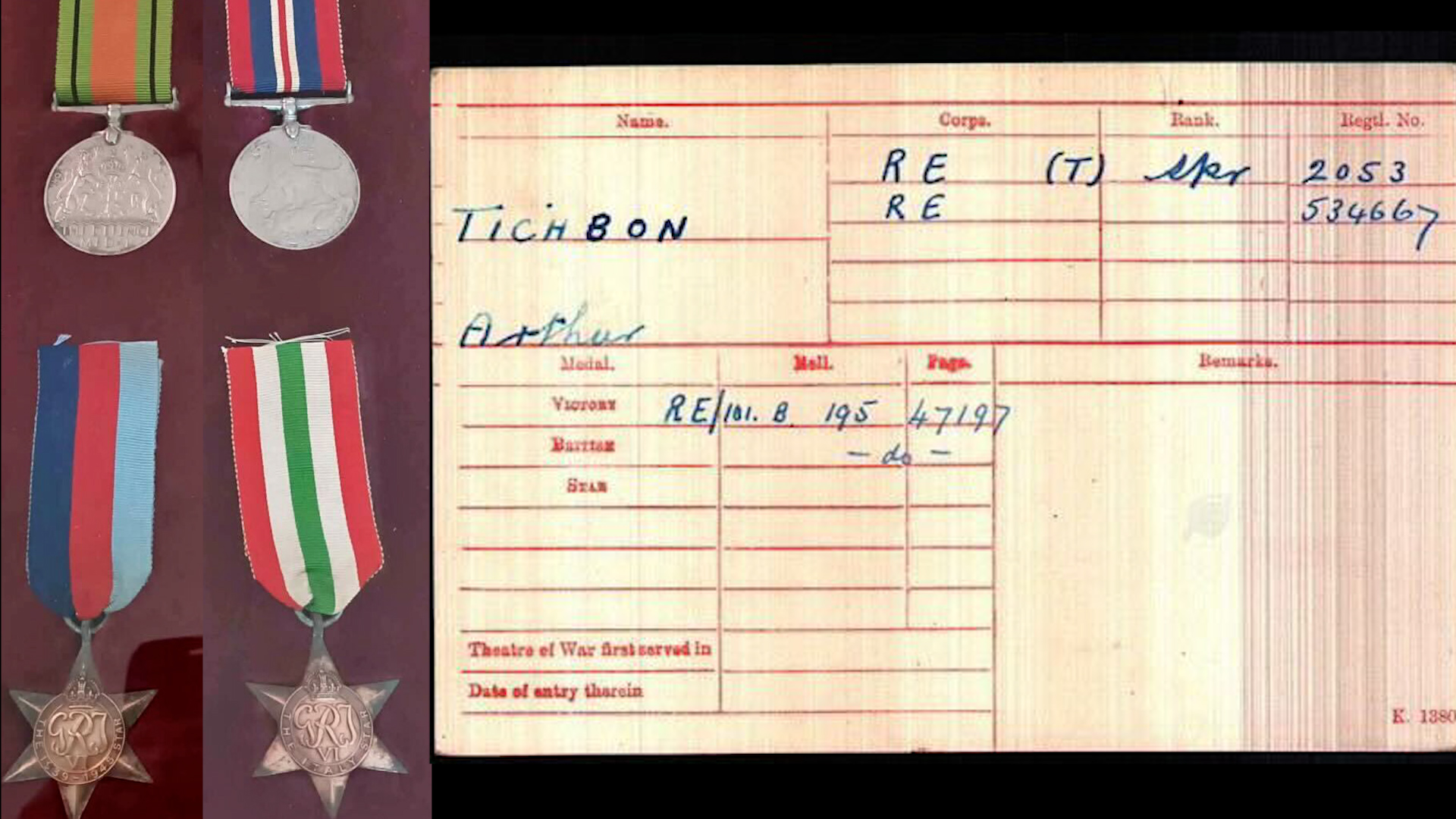 Arthur Tichbon stolen medals Credit Alex Howel