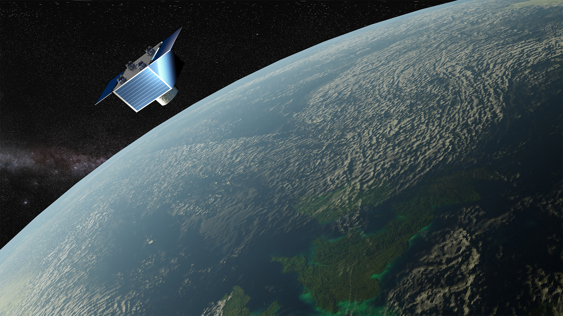 Juno, seen in this artist's rendition, will provide daytime imagery of the Earth's surface (Picture: MOD)