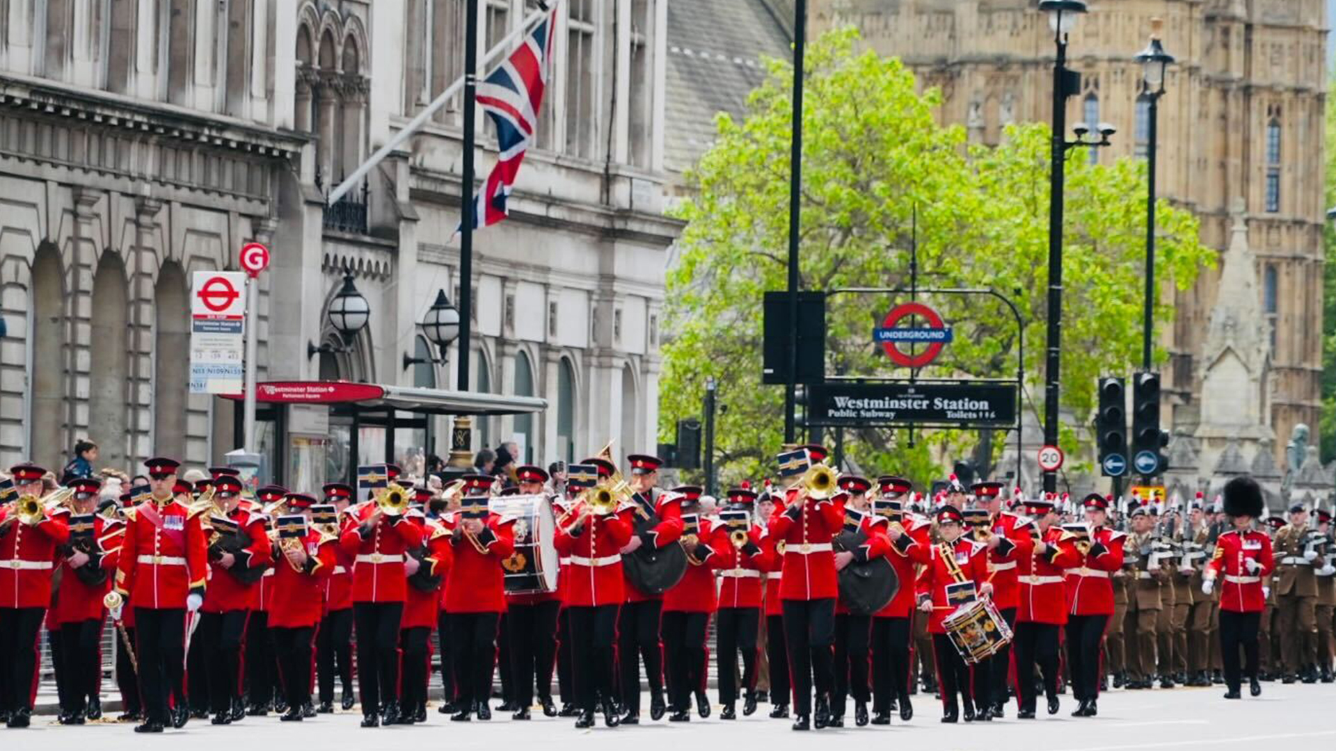 As Garrison Sergeant Major Vern Stokes put it, no one does it quite like the British