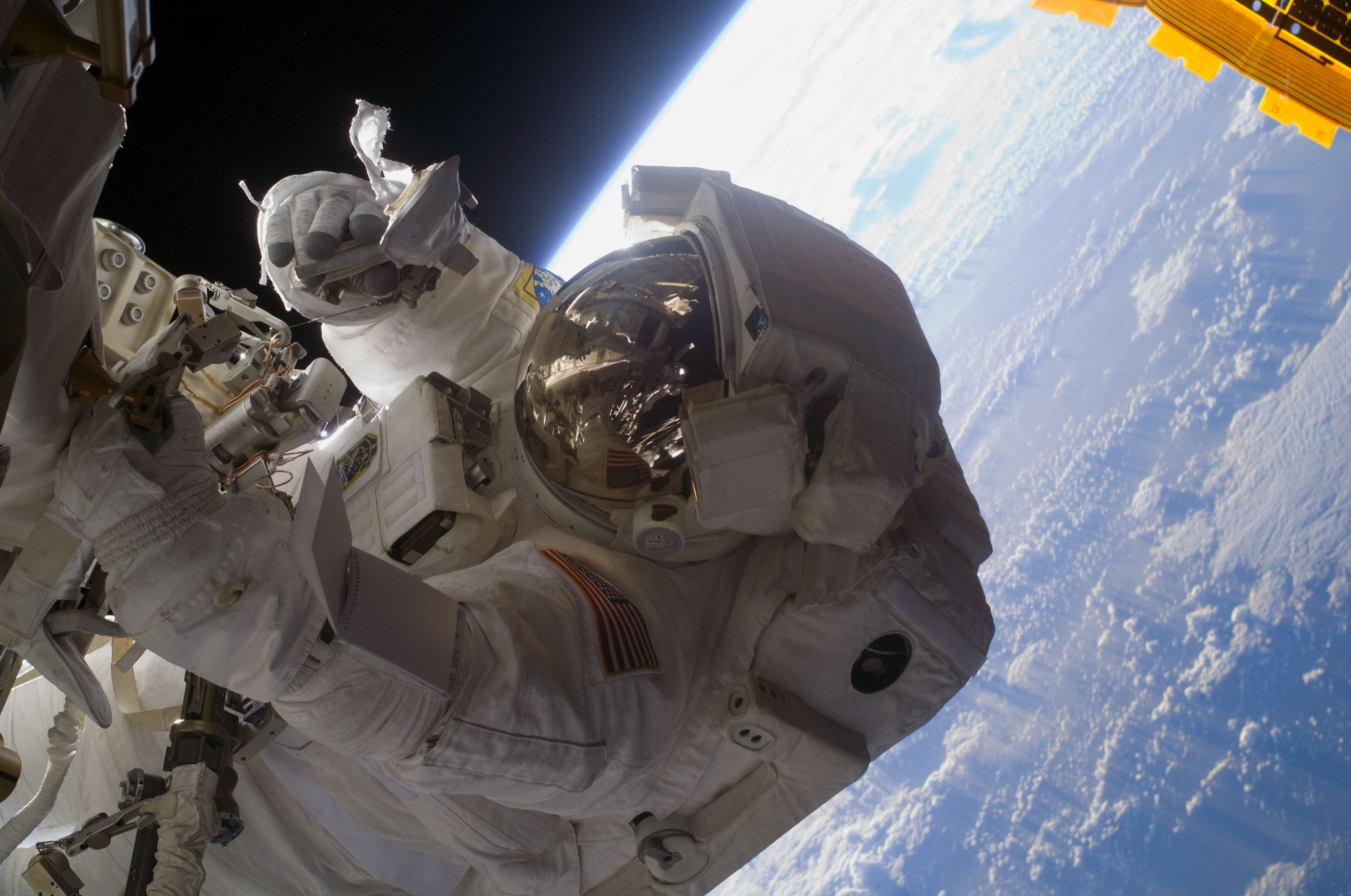 Could the RAF be heading to space? (Picture: NASA).
