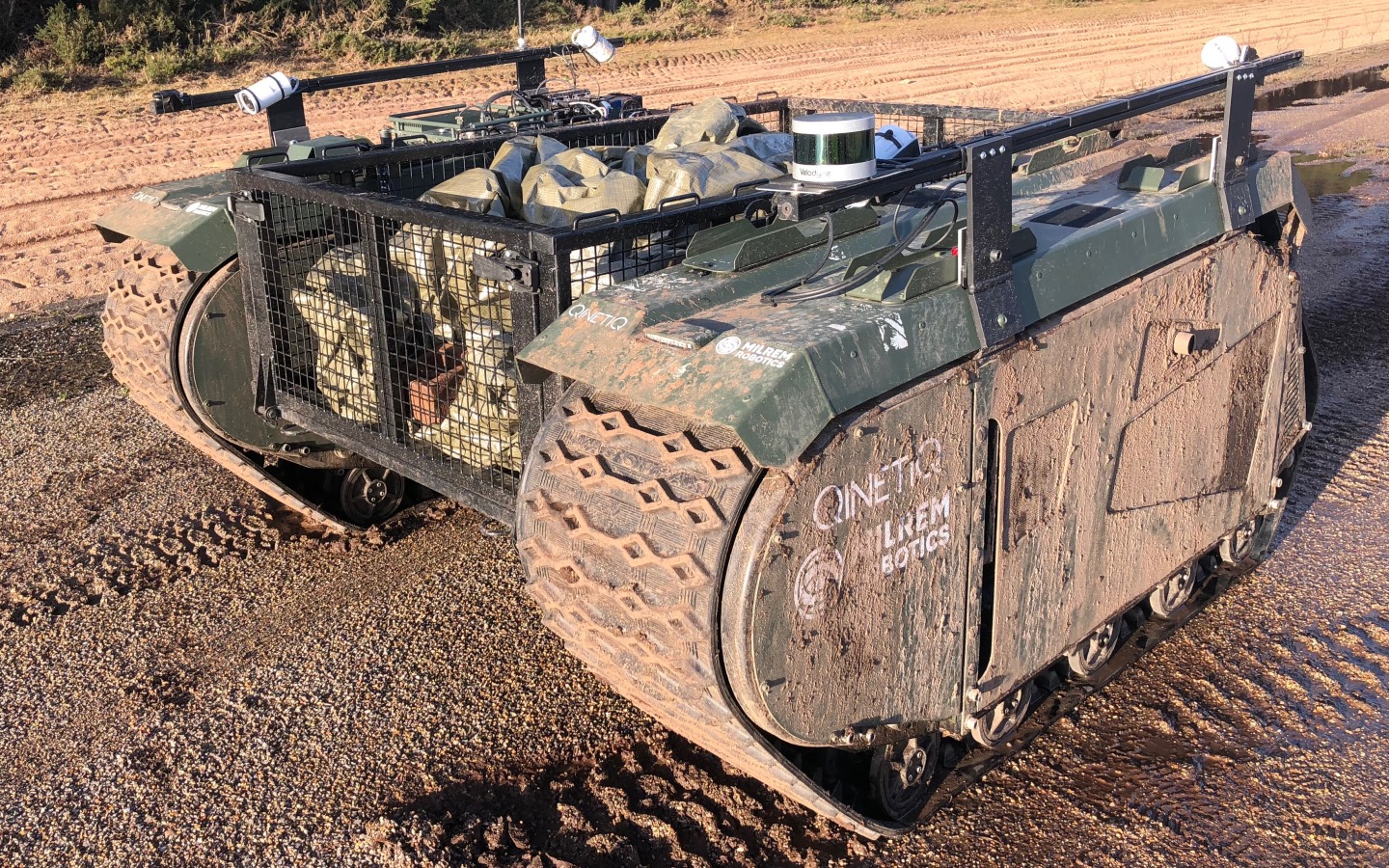 Autonomous Last Mile Resupply TITAN CREDIT QinetiQ