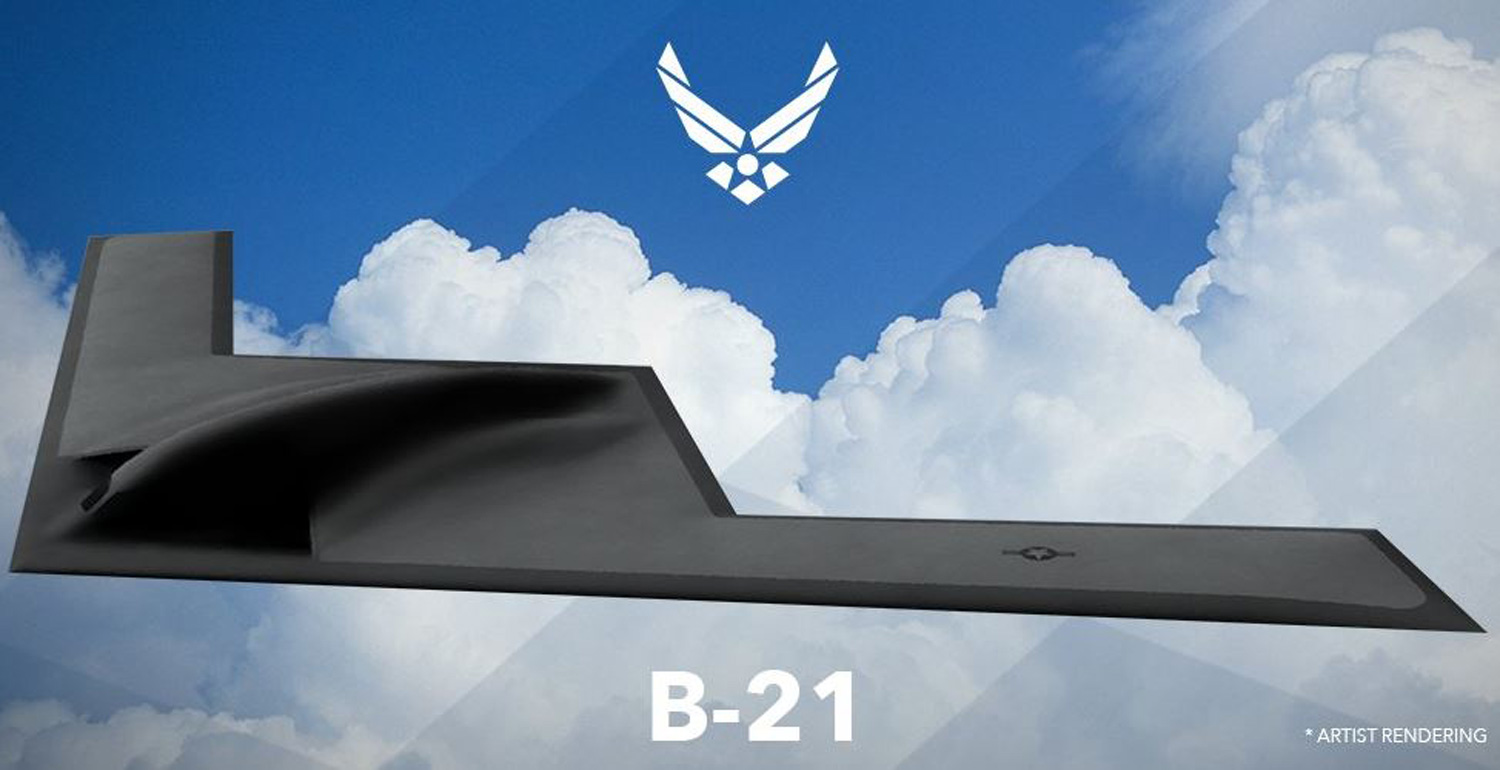 Northrop Grumman B-21 Long Range Strategic Bomber 