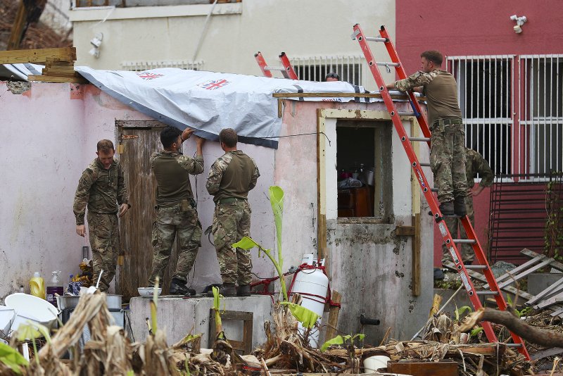 40 Commando Royal Marines British Virgin Islands