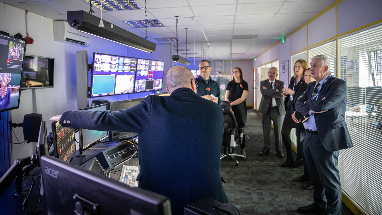BFBS TV Playout at HQ, Chalfont St Peter CREDIT BFBS