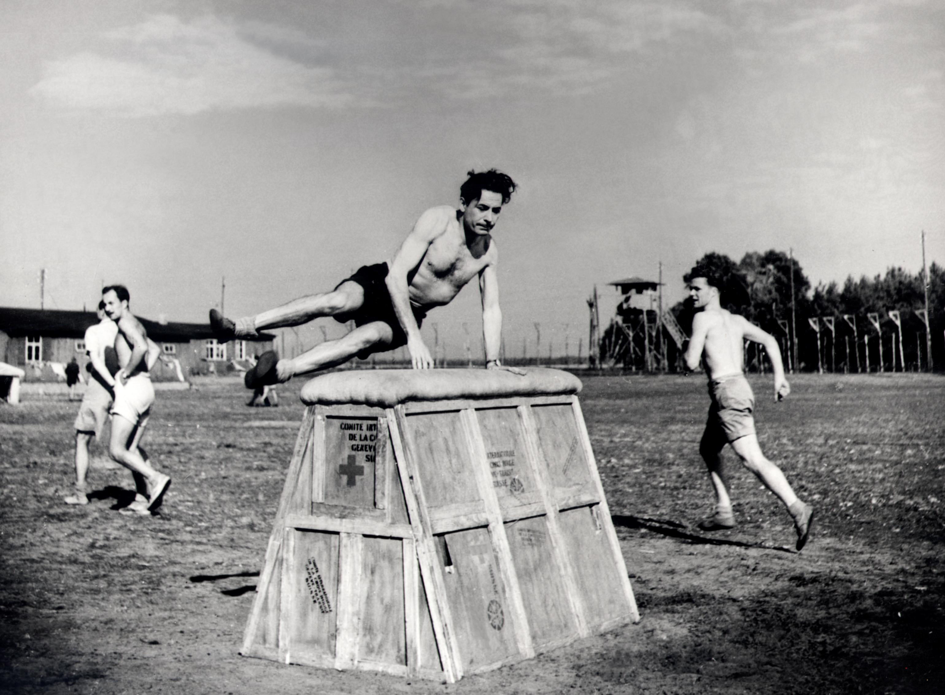 Still from 1950 film The Wooden Horse. (Picture: Alamy)